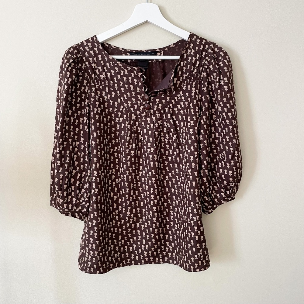 Marc By Marc Jacobs • Floral Print Blouse • 0